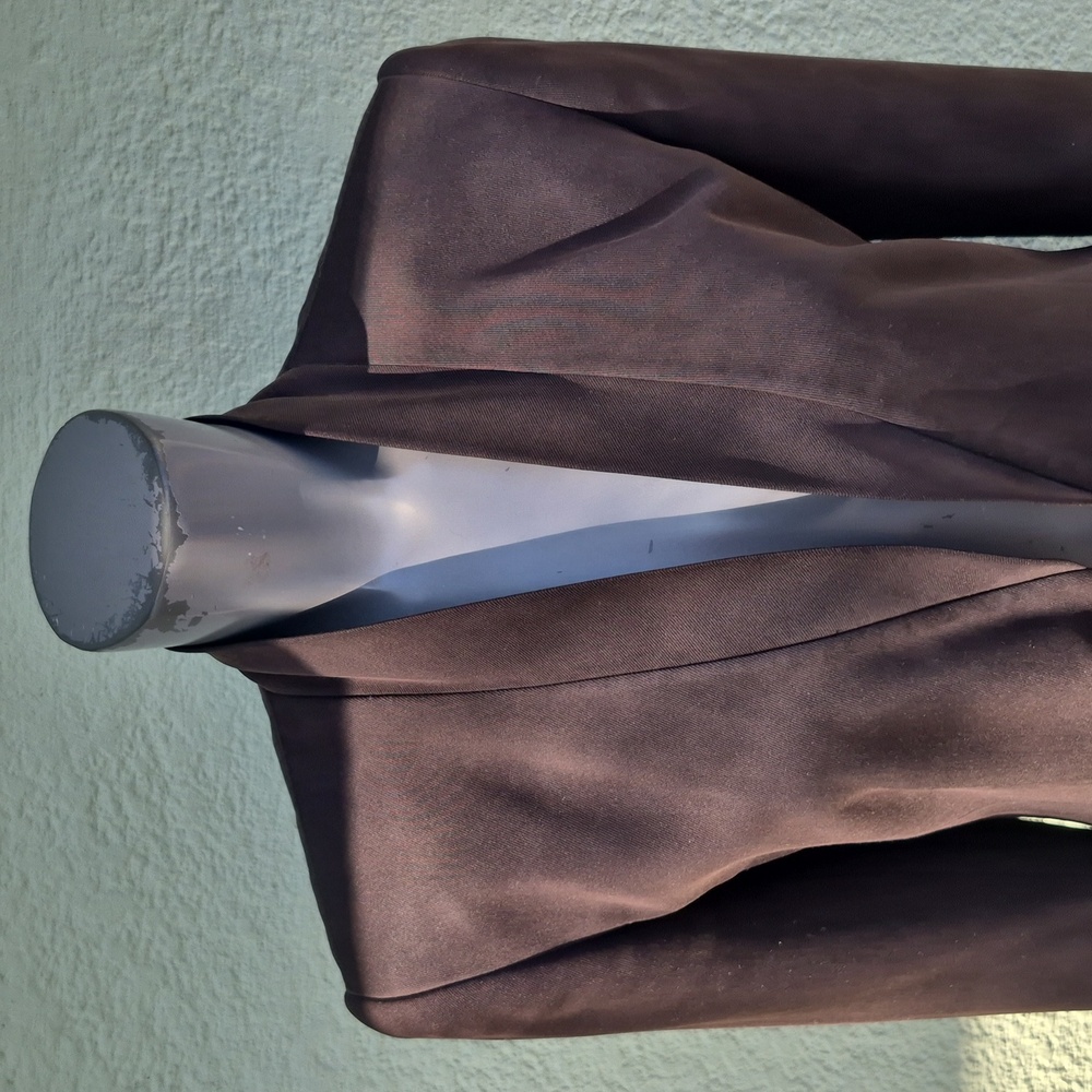 Liz Claiborne Collection Ladies Dark Brown Luxe Blazer - Picture 14 of 17